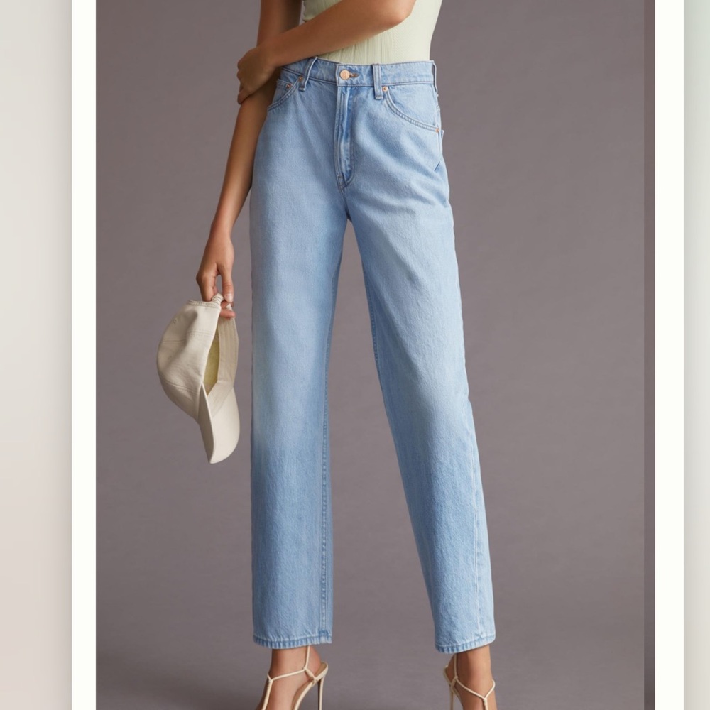 MOTHER Snacks Double Stack Ankle Jeans - Picture 5 of 12